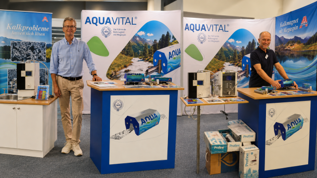 Aquavital bringt stromlosen Kalkschutz zur Herbstmesse-Tour 2026
