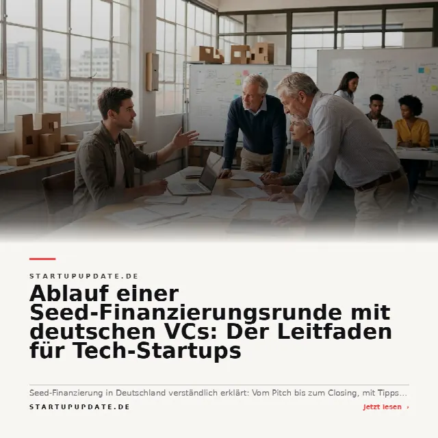Share-Card fuer Ablauf einer Seed-Finanzierungsrunde mit deutschen VCs: Der Leitfaden für Tech-Startups